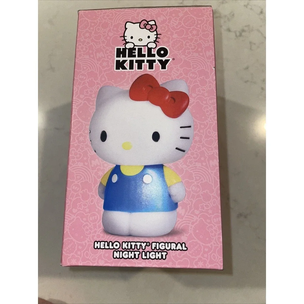 Sanrio Hello Kitty Figural Night Light With 15 Minute‎ Auto Shut-Off